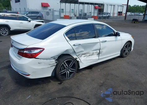 2016 Honda Accord Sport из США, поврежденный, VIN 1HGCR2F51GA239760